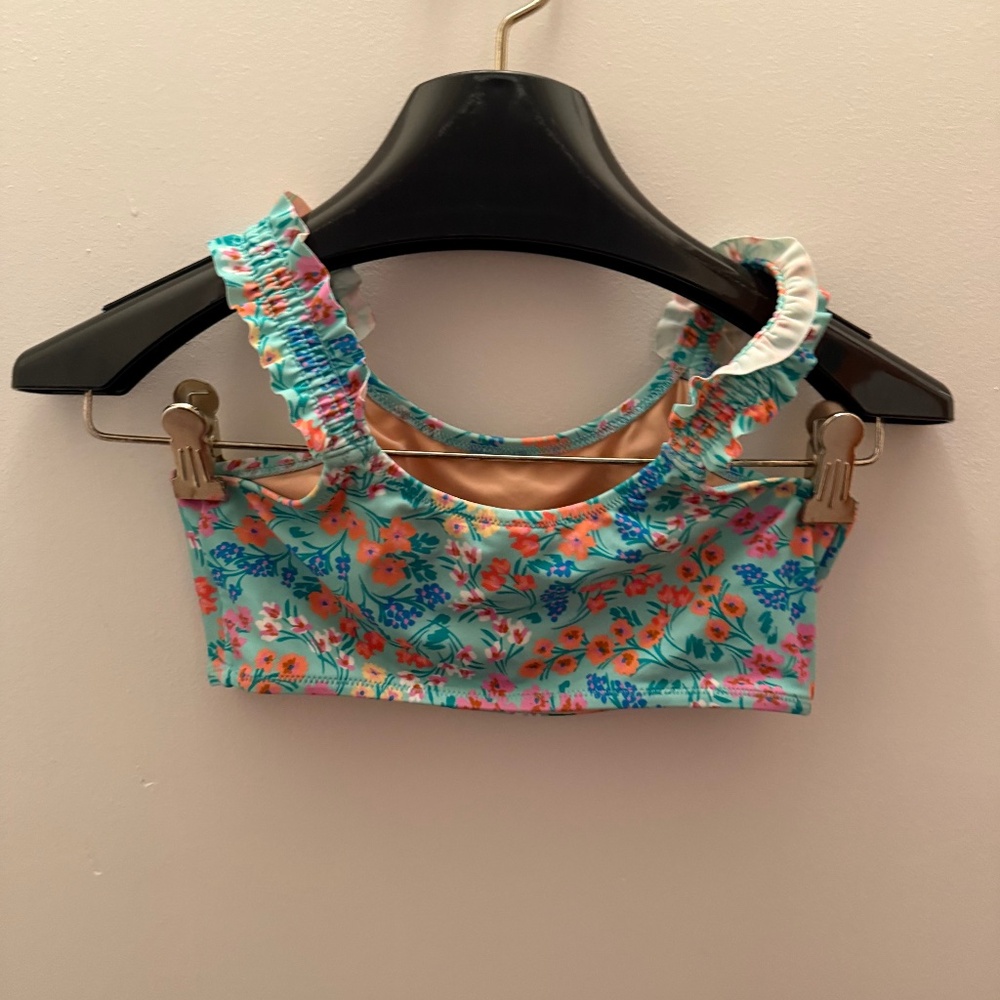 J Crew Crew Cuts Girls Floral Bikini 12